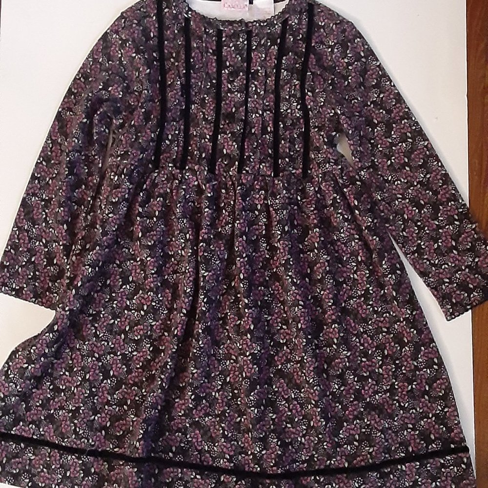 New With Tags Camilla Floral Cotton Knit Dress Sz 5
